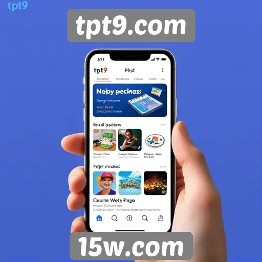 Experiência mobile no tpt9.com é aprimorada
